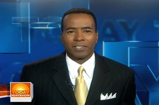 Kevin Corke anchoring Today Show on NBC