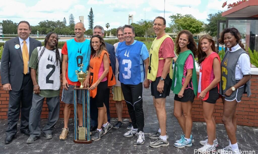 2013 Calder Media Foot Race with Diana Diaz, Julie Durda, Trina Robinson