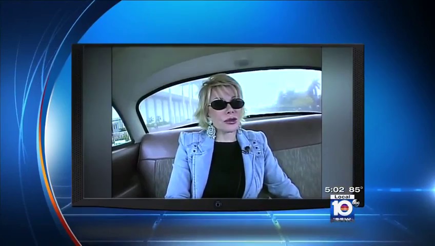 When Joan Rivers Went for a Ride in the 10 Taxi