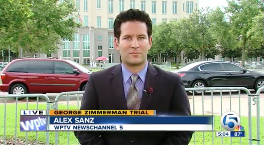 Zimmerman-Alex Sanz on-air screen grab WPTV