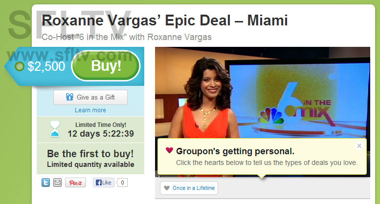 WTVJ NBC 6 In The Mix Groupon Deal